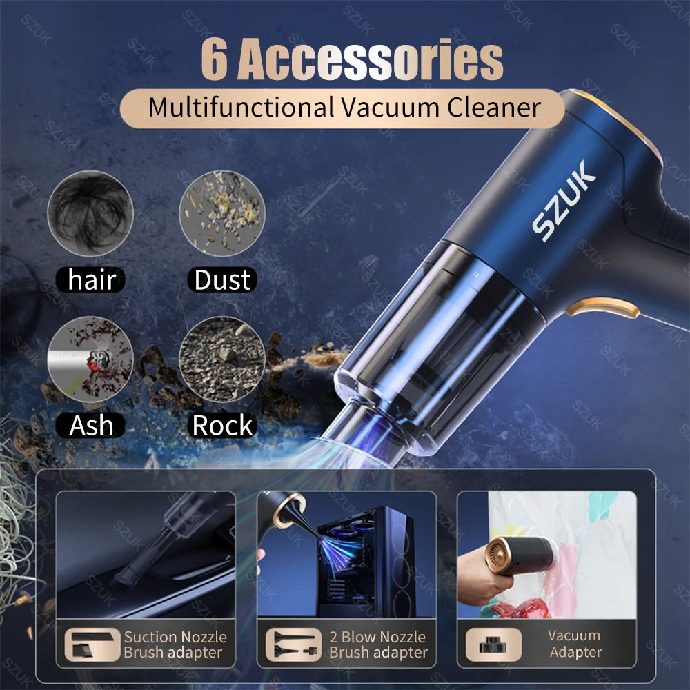Carjex - SZUK's Handheld Vehicle Vacuum Cleaner