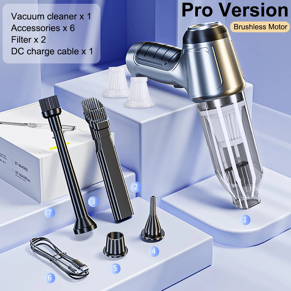 Carjex - High-Power Handheld Car Vacuum Cleaner