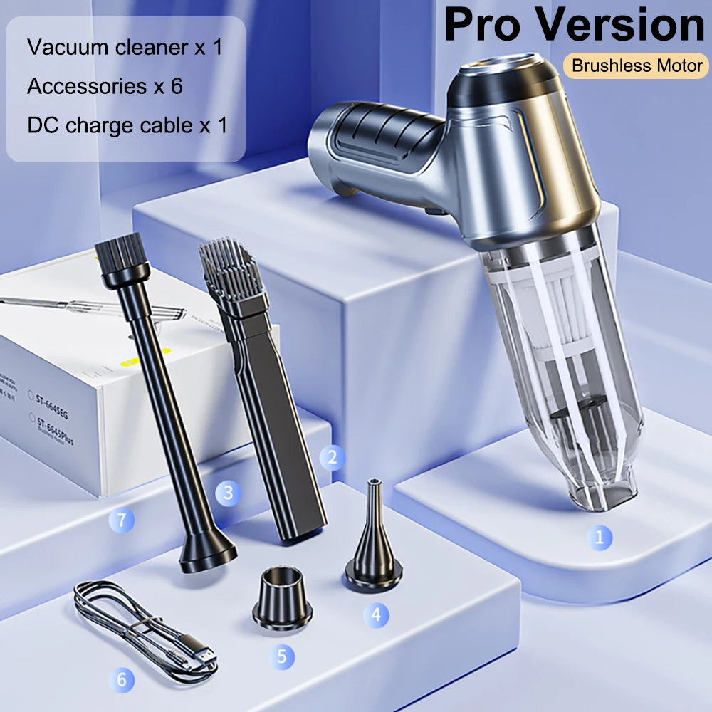 Carjex - High-Power Handheld Car Vacuum Cleaner
